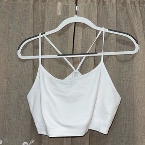 White old navy bralette NWT